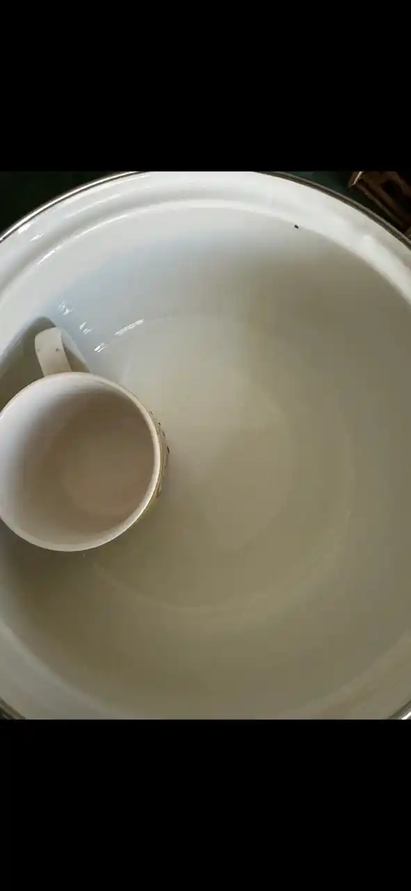 После: чистая кастрюля